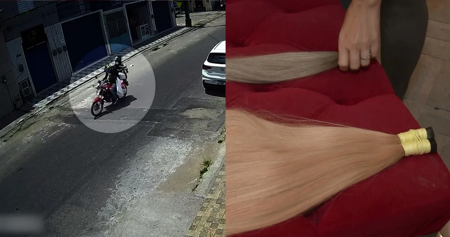 Assaltantes invadem salão em Fortaleza e roubam mega hair avaliado em R$ 40 mil