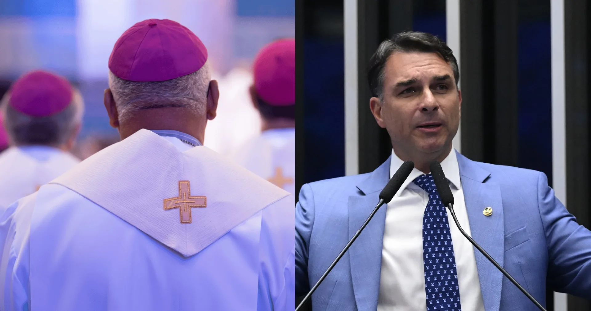 Carta assinada por bispos aponta riscos da candidatura de Flávio Bolsonaro à democracia