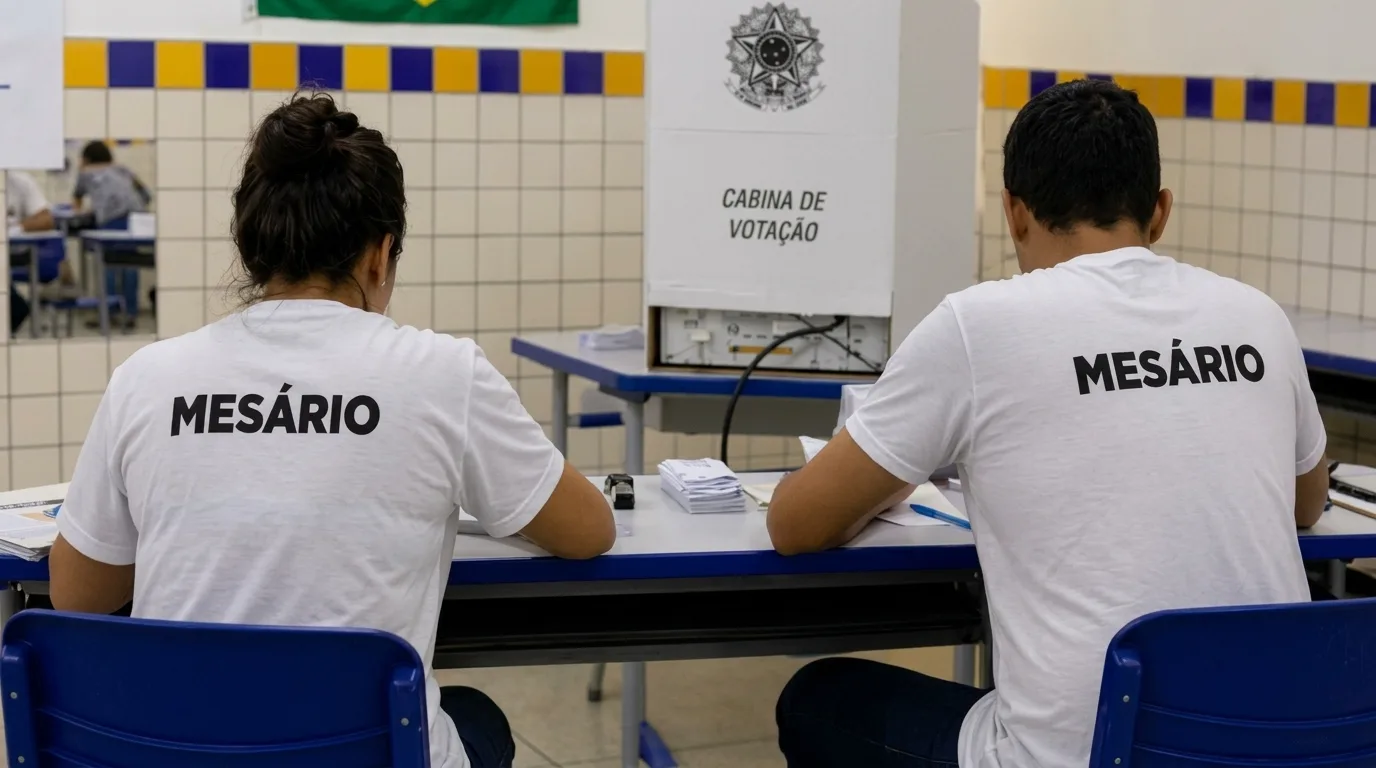 Eleições 2026: Ceará ainda recebe inscrições de voluntários para atuar como mesários