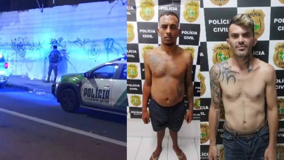 Dois homens são presos suspeitos de matar mulher na Avenida Domingos Olímpio, em Fortaleza