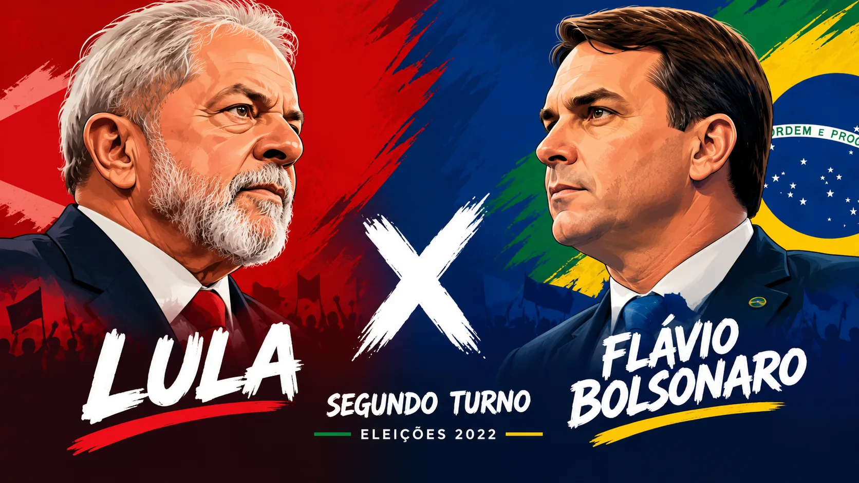 Qual o número de Lula e Flávio Bolsonaro no 2º turno? Veja como votar