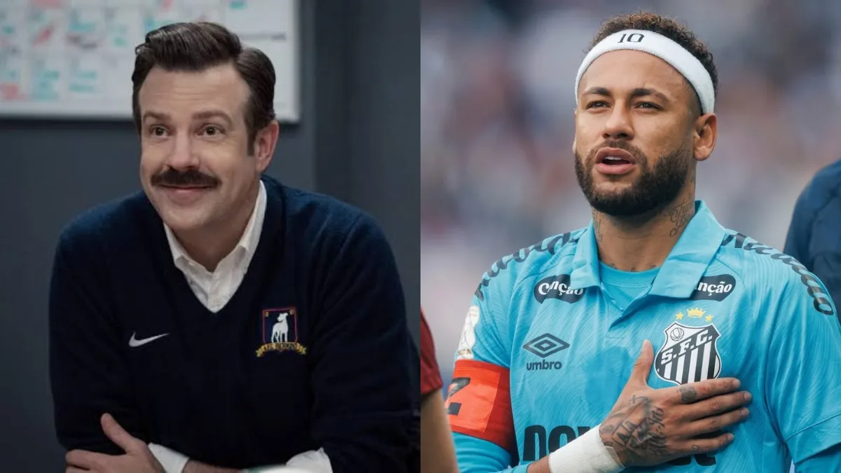 Neymar vira piada em novo episódio de Ted Lasso: “Chora o tempo todo”