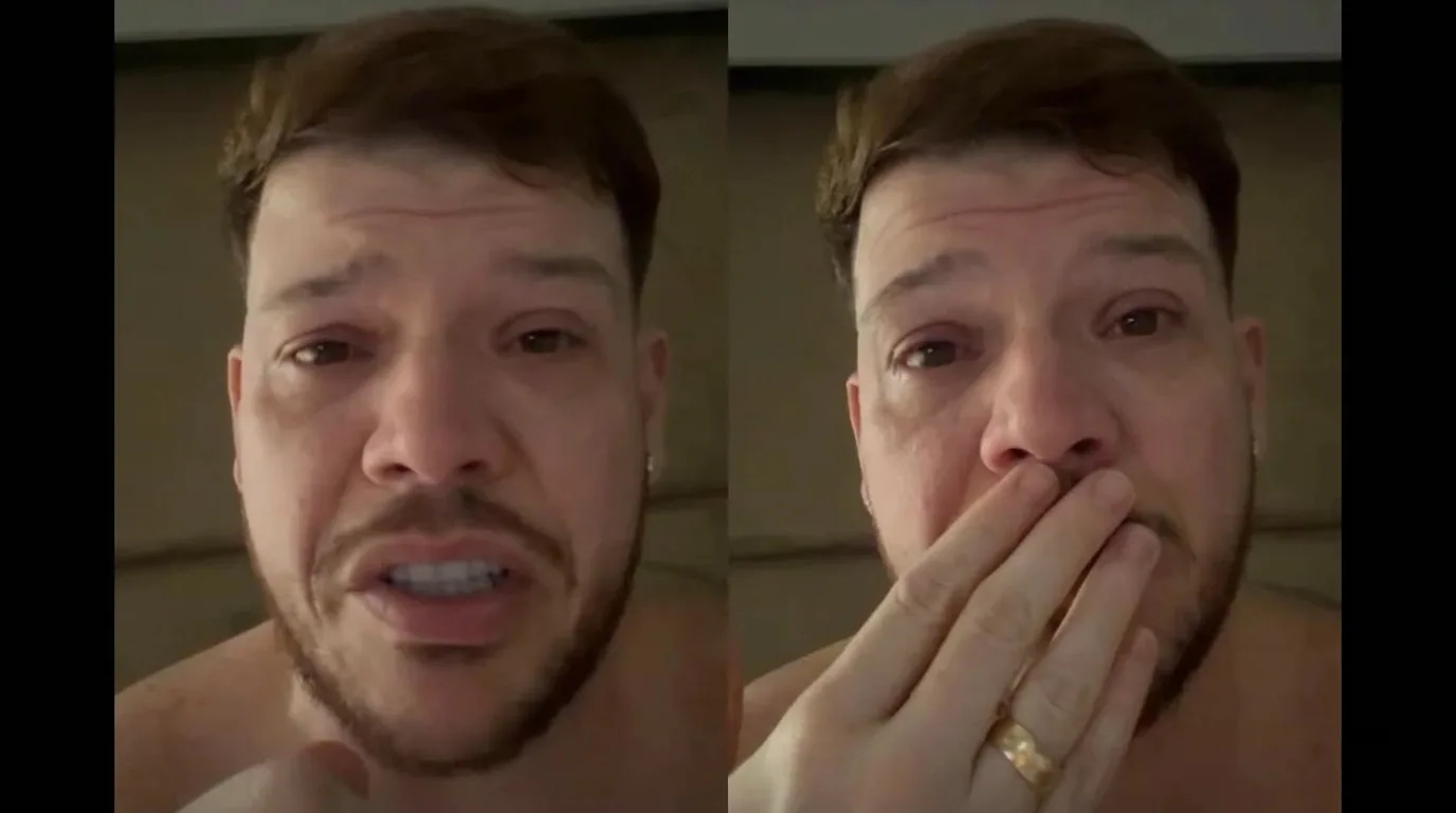 Ferrugem chora ao comentar caso de menino exposto por influenciadora em Fortaleza