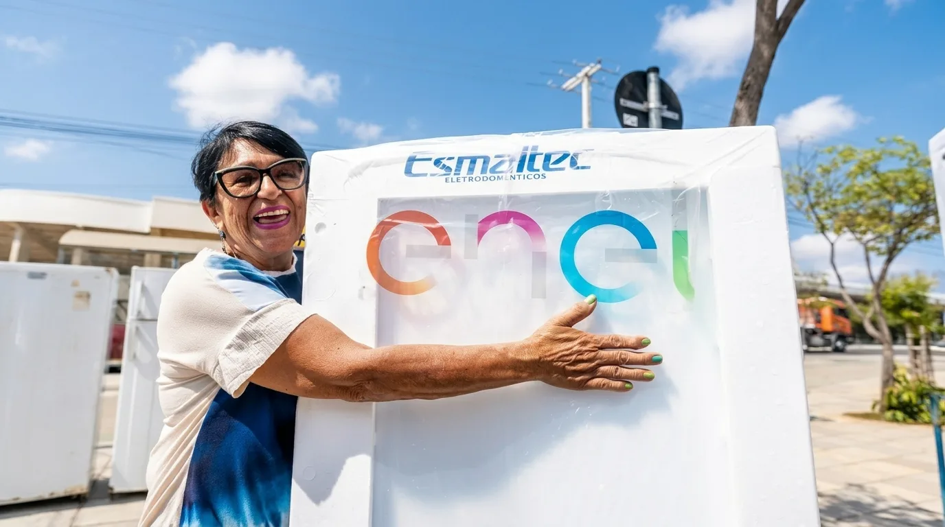 Fortaleza terá sorteio de 100 geladeiras gratuitas nesta semana; veja como participar