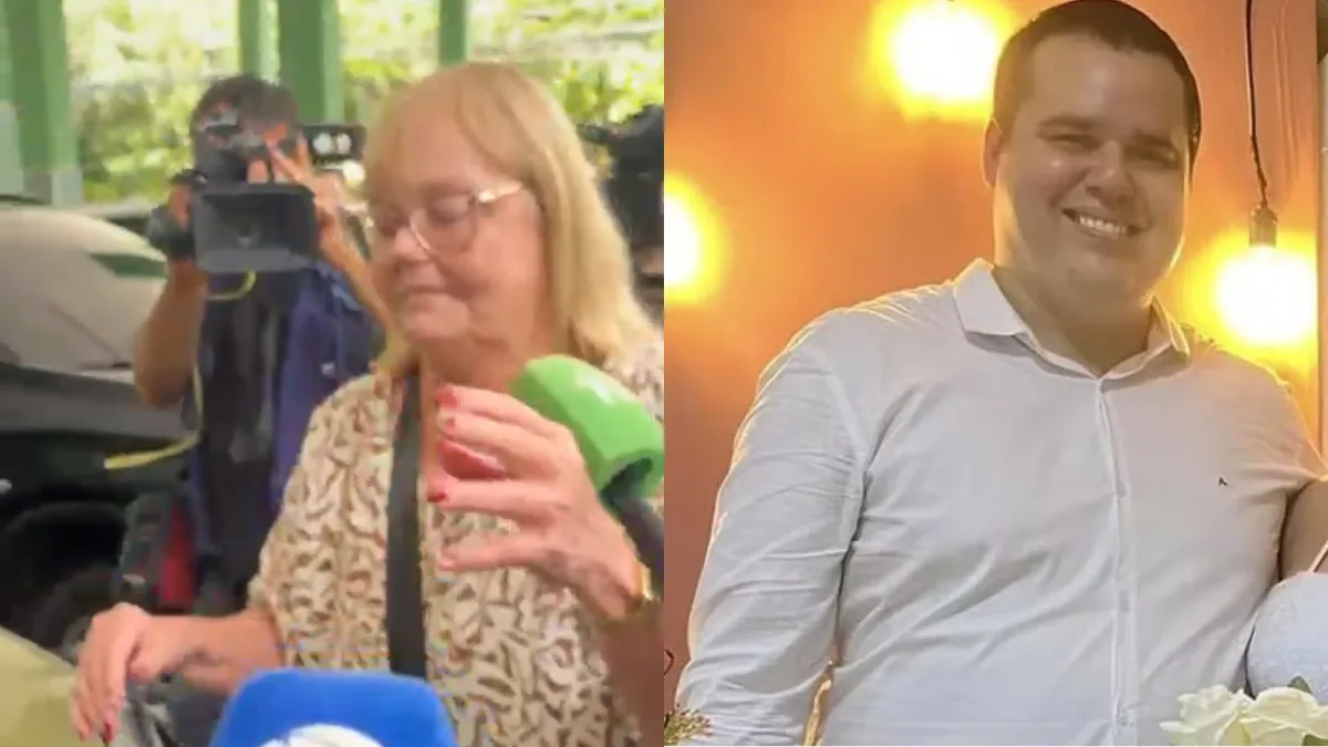 Mãe de João Munhoz chega à delegacia para depor no caso Isabelle Caracristi
