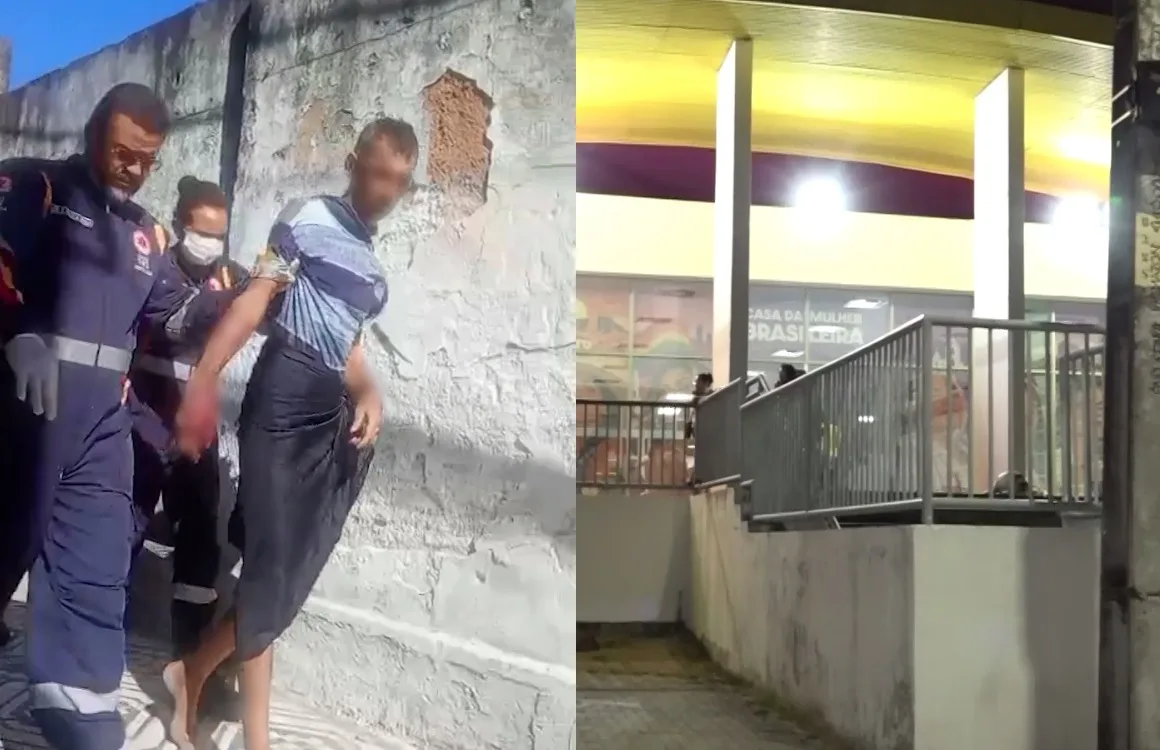 Homem é agredido por moradores por suspeita de tentar estuprar idosa em Fortaleza