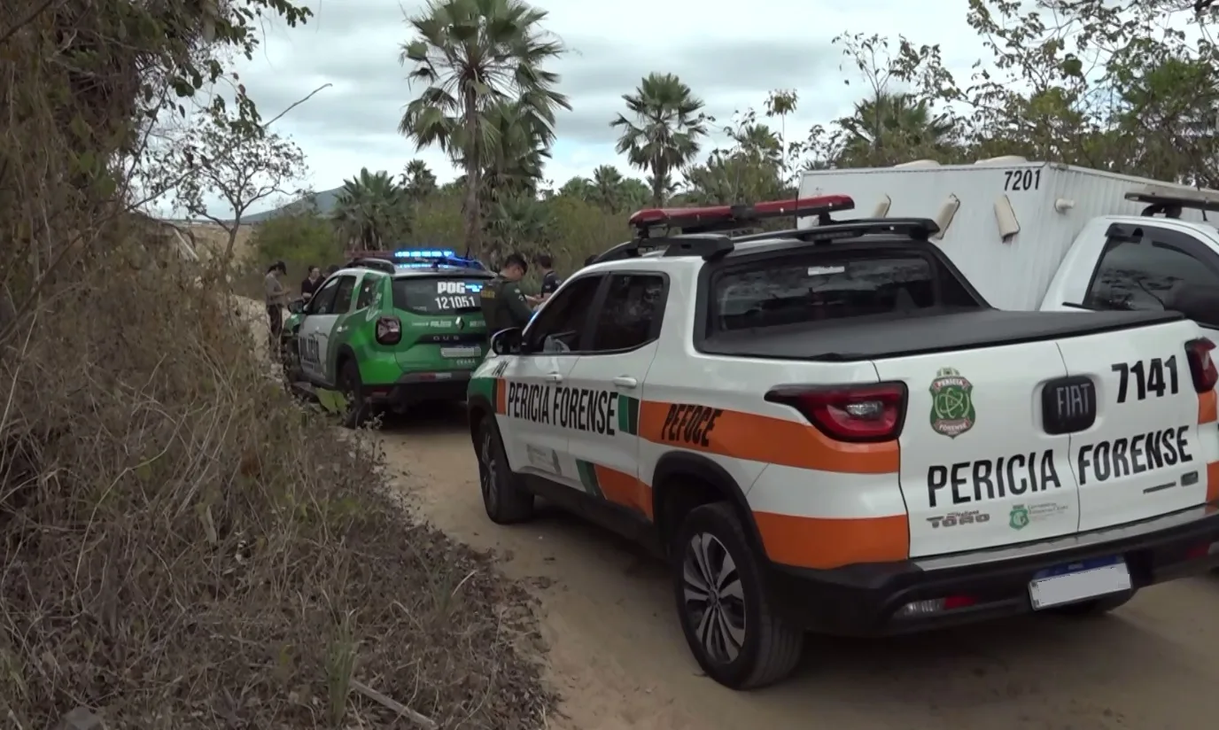 Homem é encontrado morto com tiros na cabeça na zona rural de Caucaia, no Ceará