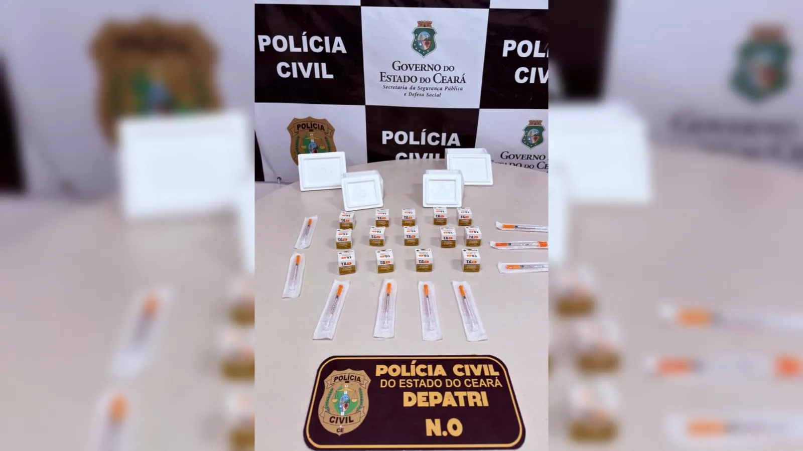 Homem é preso com canetas emagrecedoras contrabandeadas e vendidas ilegalmente em Fortaleza
