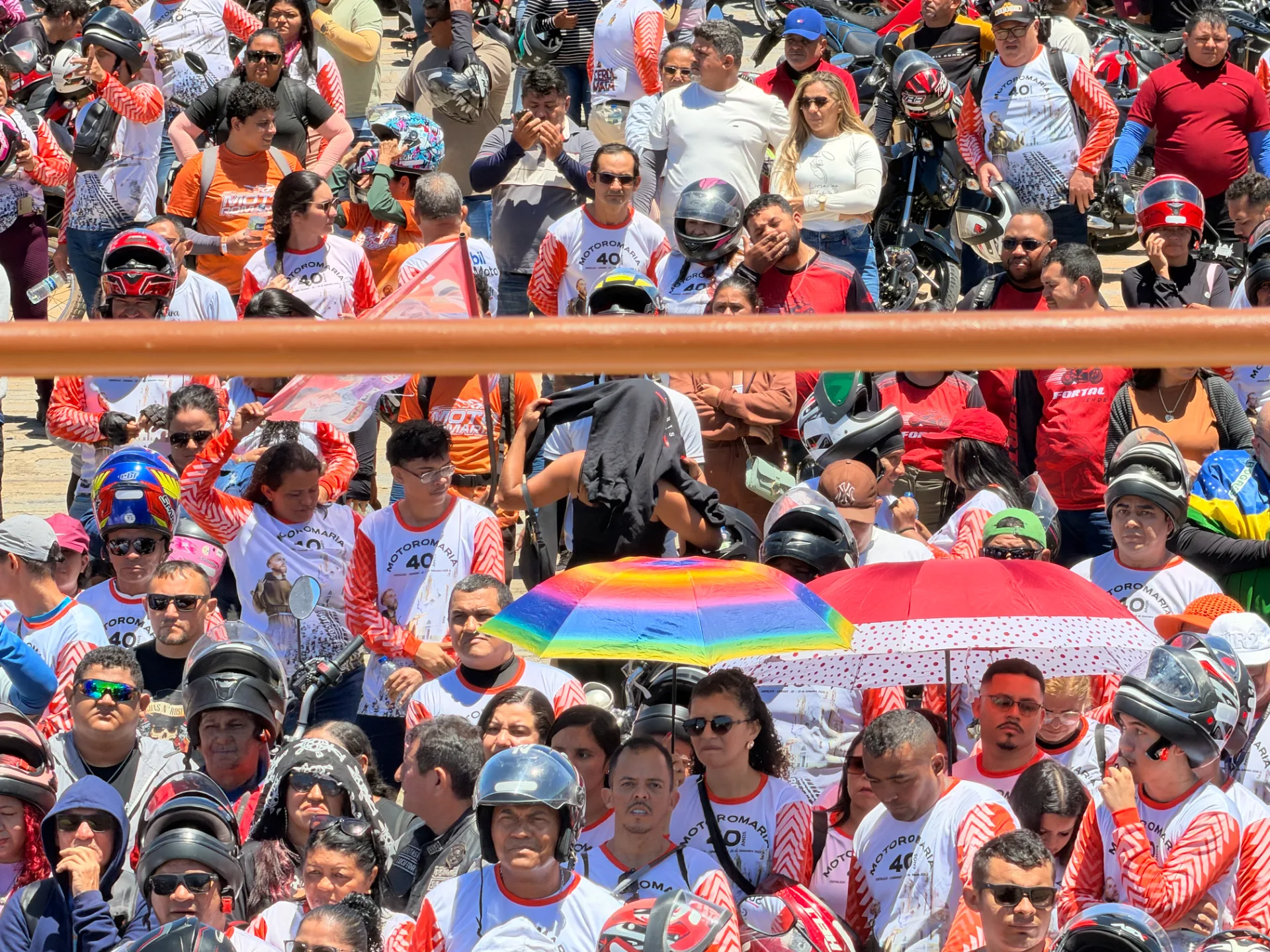 40ª Motorromaria de Fortaleza a Canindé reúne cerca de 60 mil participantes
