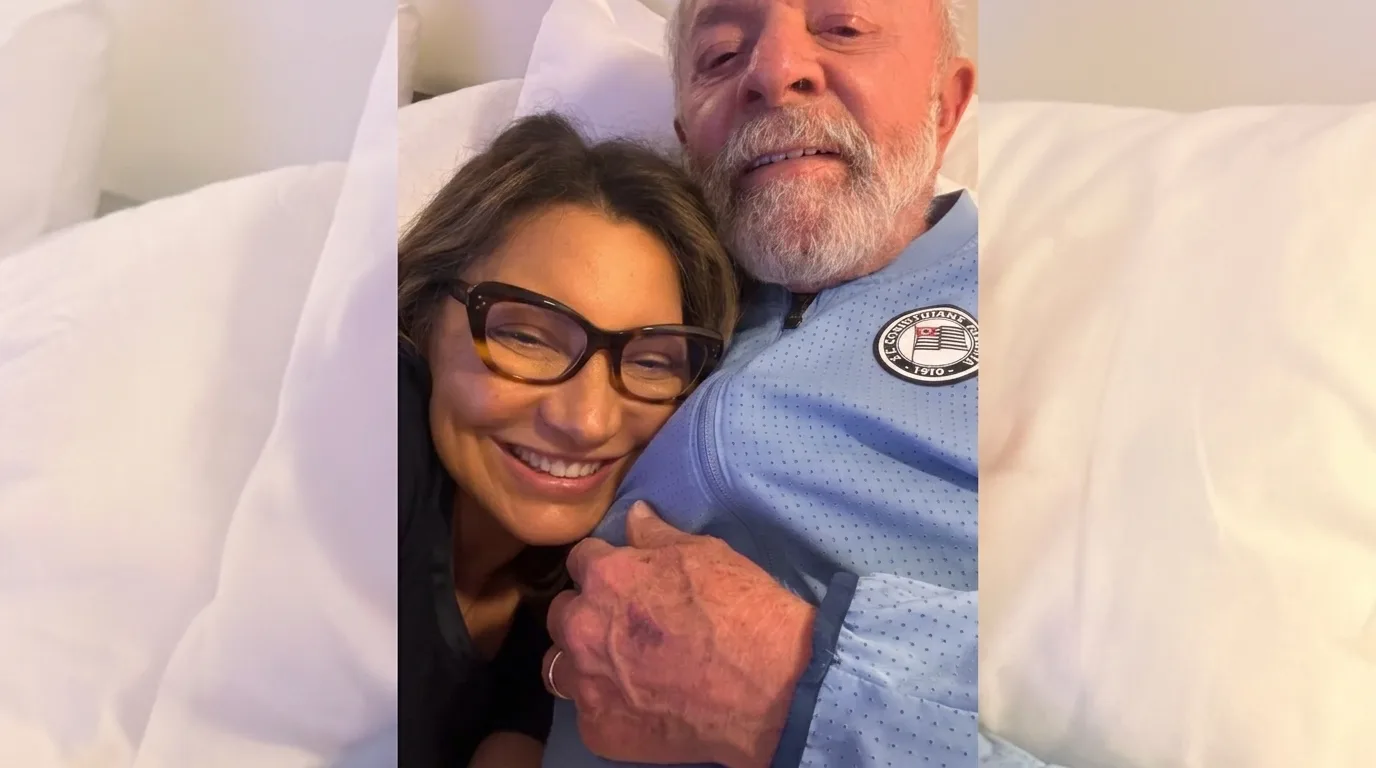 Janja parabeniza Lula por aniversário de 81 anos: “Todo amor eu guardei pra você”