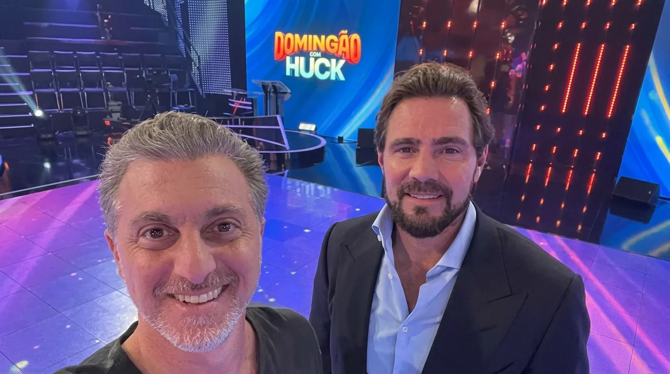Luciano Huck mantinha relação de amizade e negócios com Daniel Vorcaro, mostra relatório da PF
