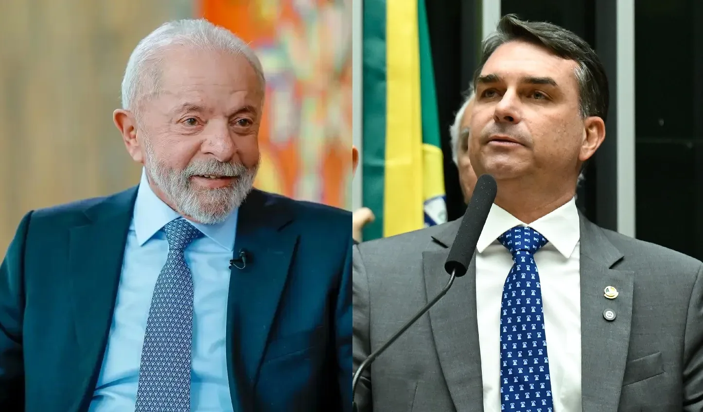 Pesquisa CNT/MDA aponta Flávio Bolsonaro com 50,7% e Lula com 49,3% dos votos válidos