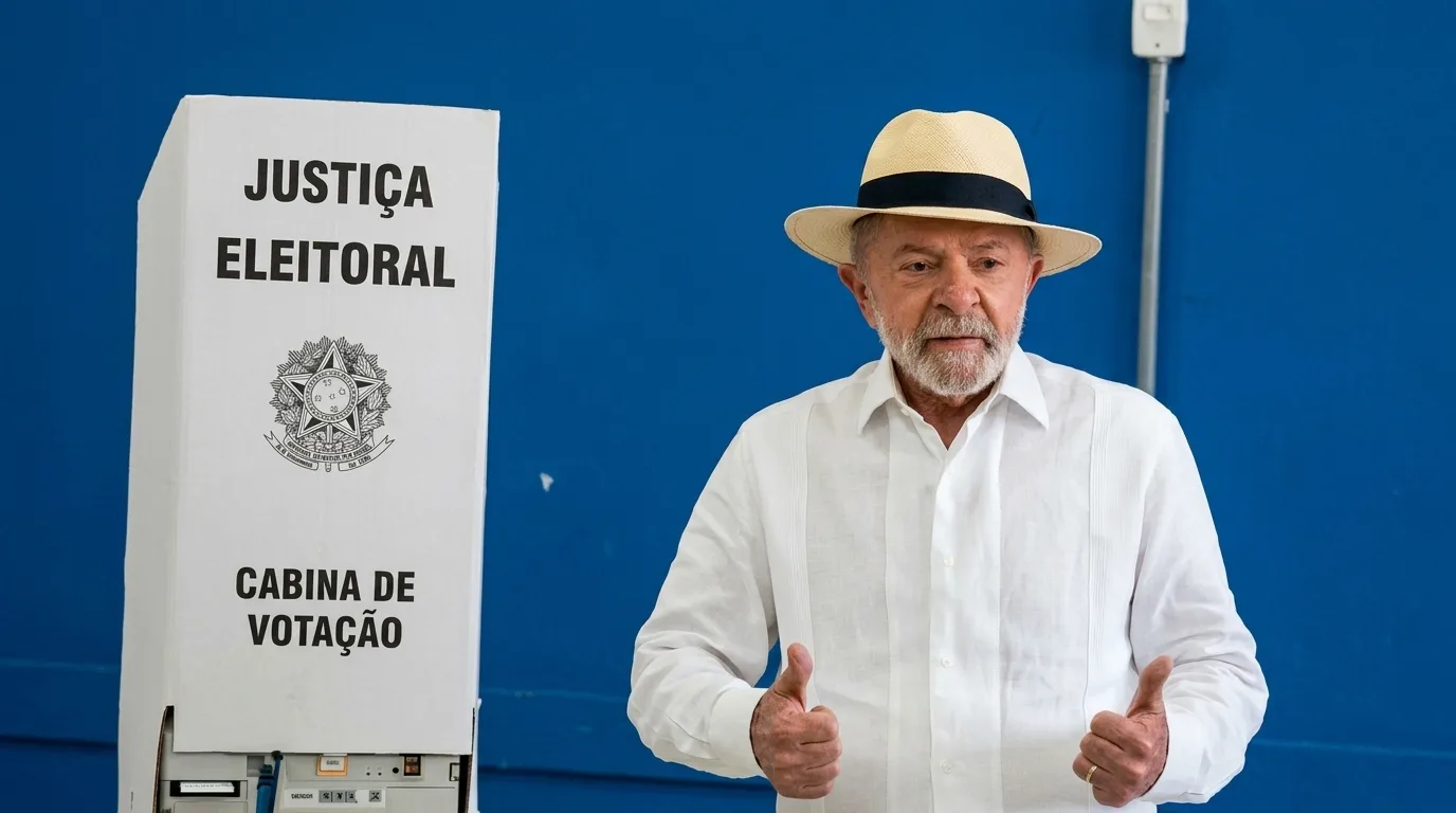 Lula vota em São Bernardo do Campo e diz estar “muito confiante” na vitória