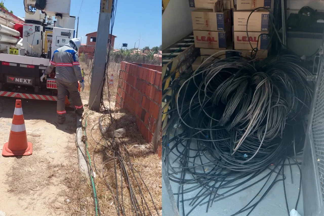 Mais de 50 imóveis são flagrados com ligações clandestinas de energia em Fortaleza