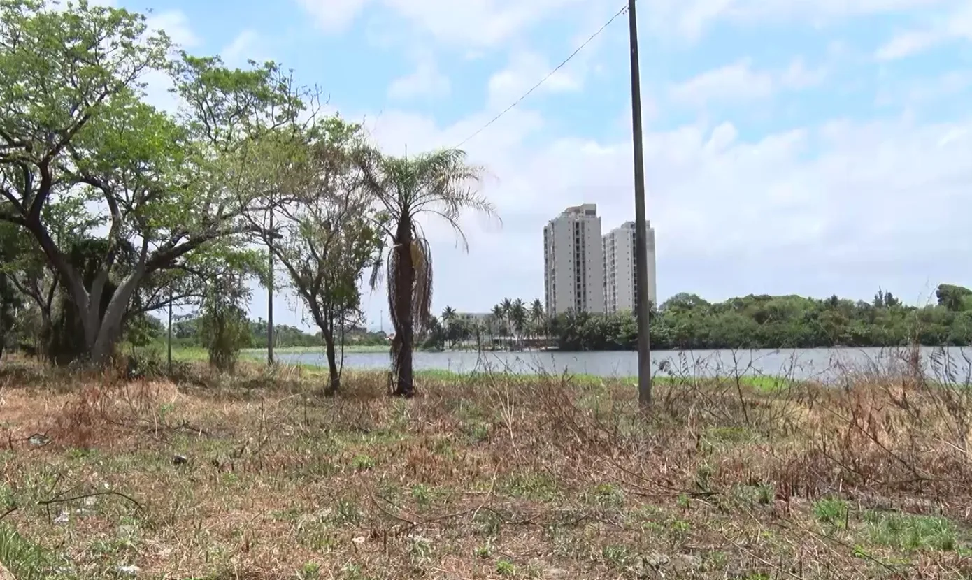 A lagoa fica no Parque Ecológico da Maraponga, e os dois espaços são considerados pelo poder público marcos ambientais de lazer desde 1991. Foto: Reprodução / TV Cidade Fortaleza Maraponga: bairro de Fortaleza surgiu ao redor de lagoa e já tem mais de 50 anos