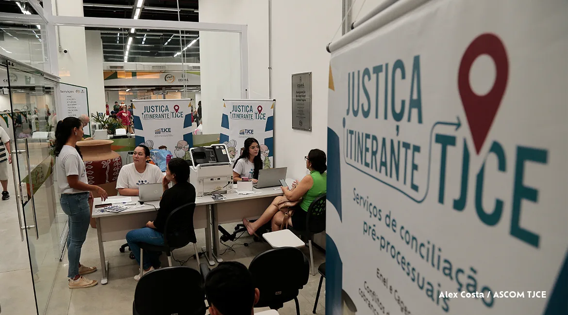 Cagece e TJCE oferecem conciliação para resolver conflitos de água e esgoto sem abrir processo