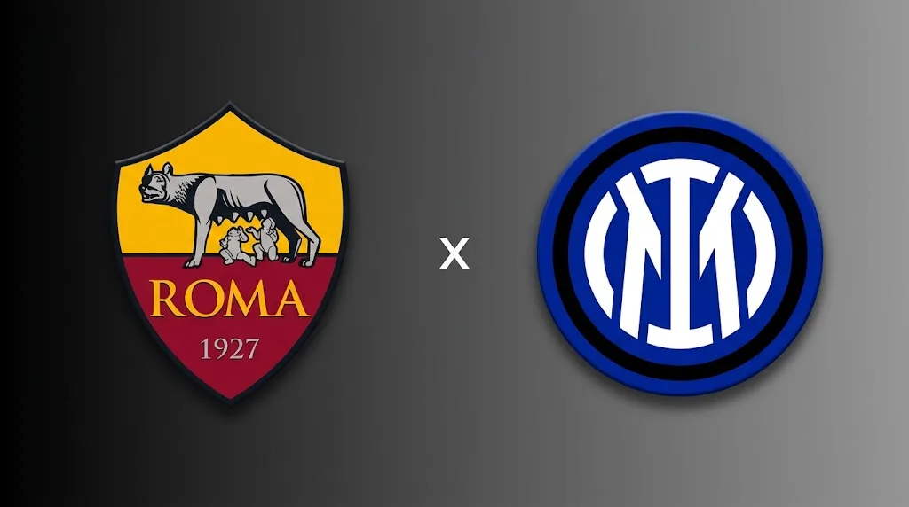 Roma x Inter de Milão: onde assistir ao vivo, horário e prováveis escalações