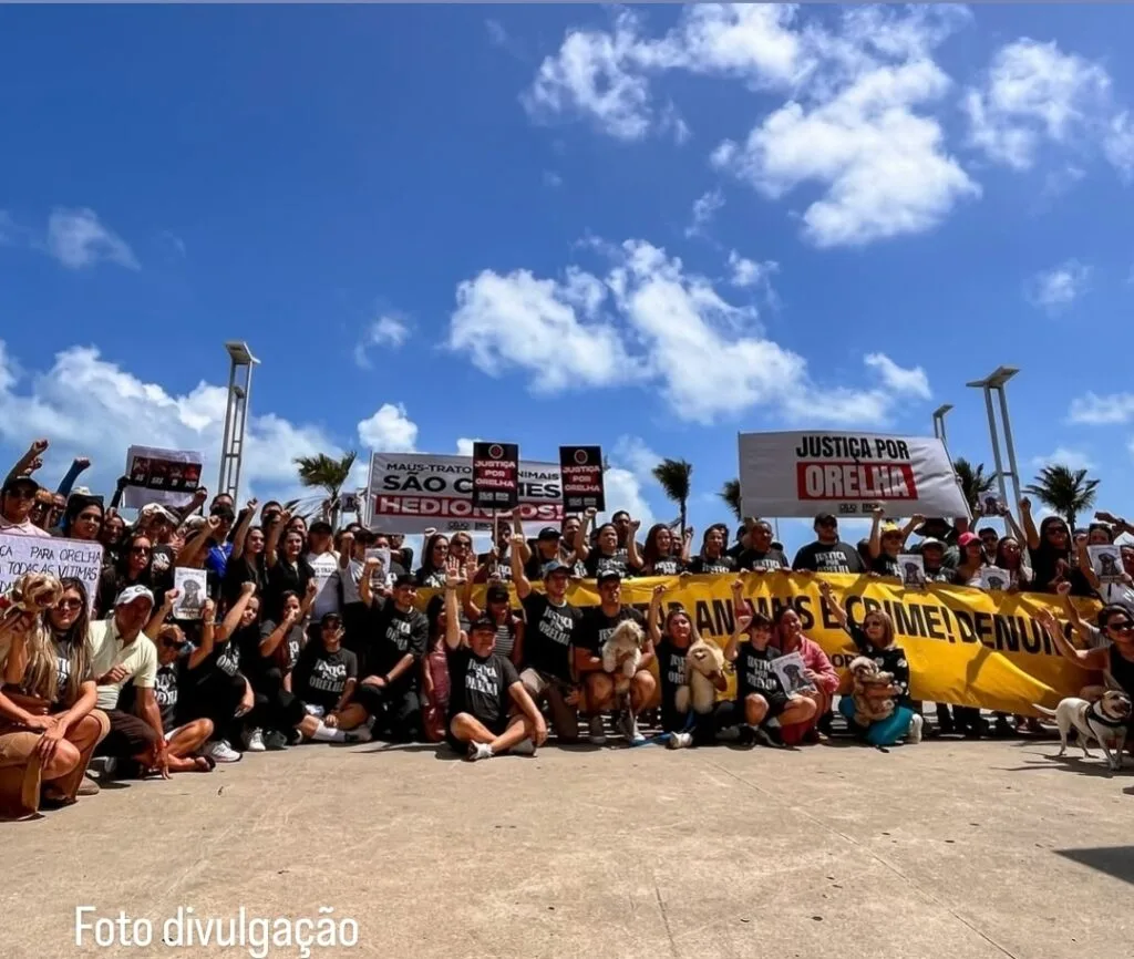 Ceará se mobiliza por Justiça pela Orelha em manifestação que reuniu grande público na Beira-Mar